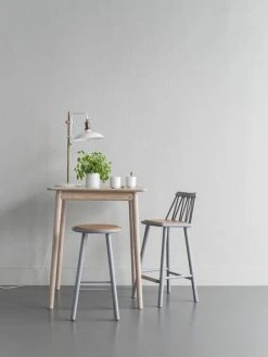 Hans K ZigZag Baarituoli 63cm Valkoinen